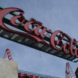 Coca-Cola sign at Fenway Park
