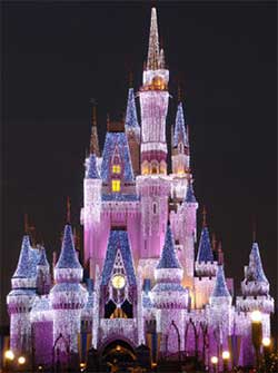 Castle at Orlando theme park